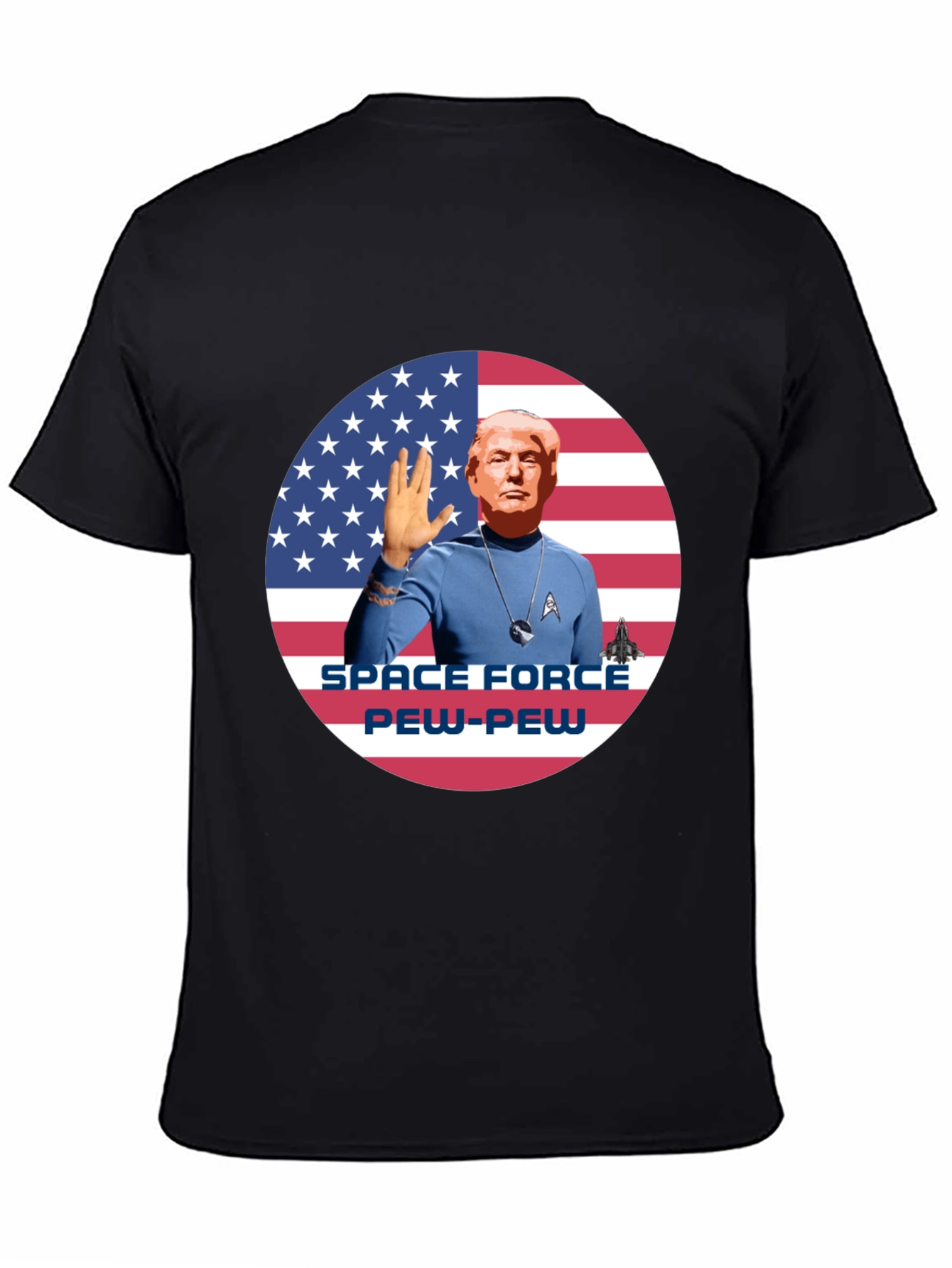 Camiseta Trump Space Force Pew-Pew