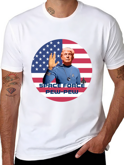 Camiseta Trump Space Force Pew-Pew