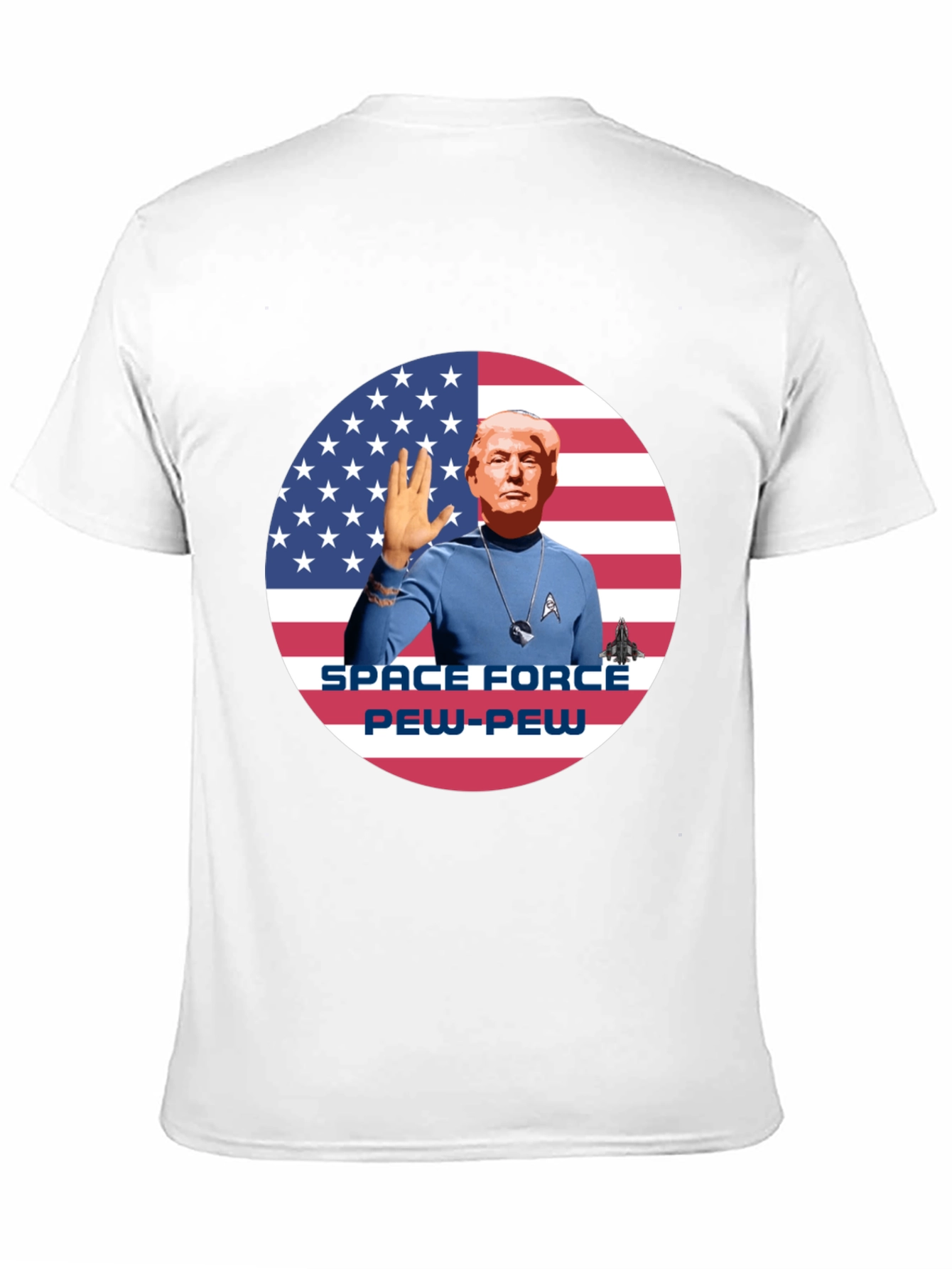 Camiseta Trump Space Force Pew-Pew
