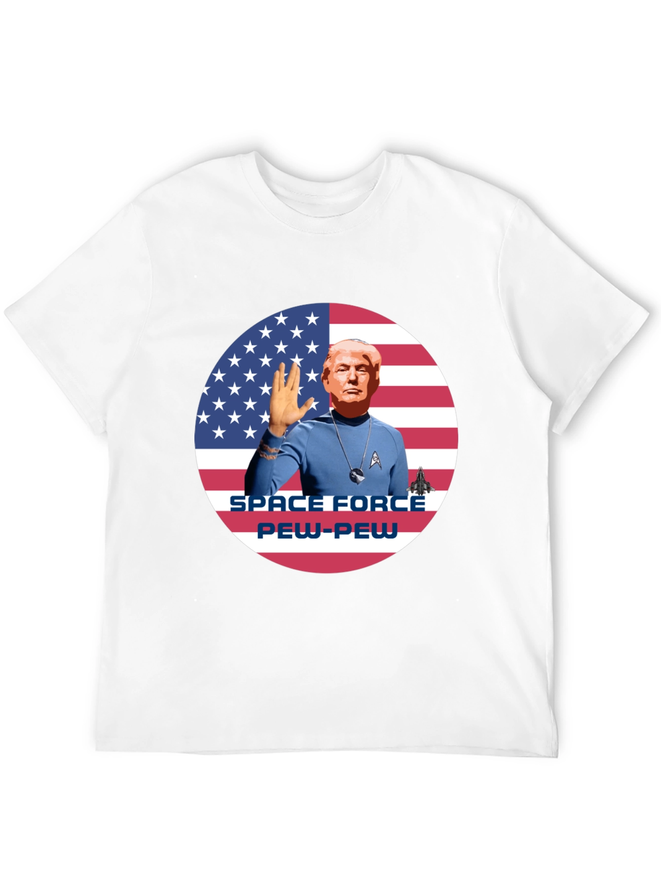 Camiseta Trump Space Force Pew-Pew