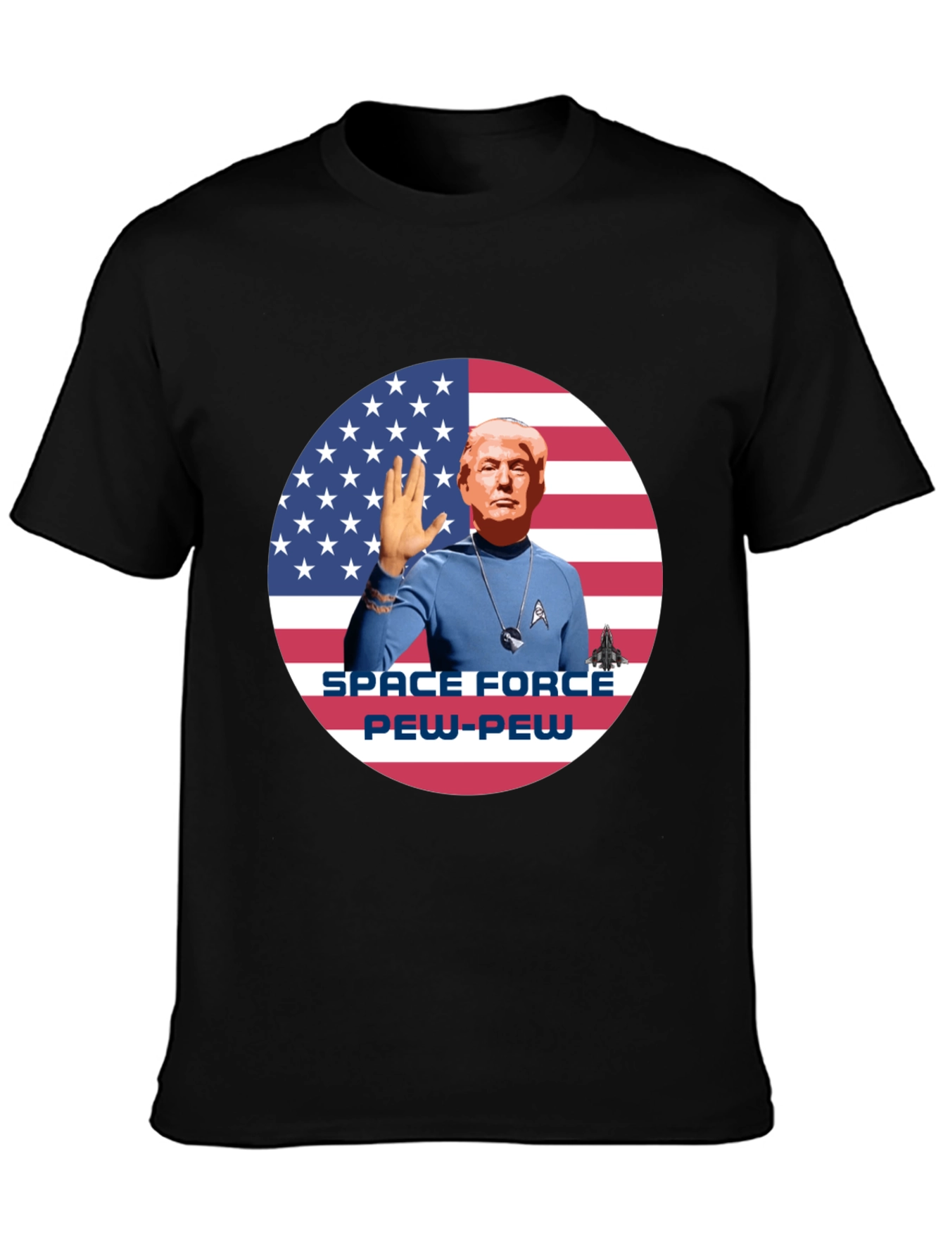 Camiseta Trump Space Force Pew-Pew