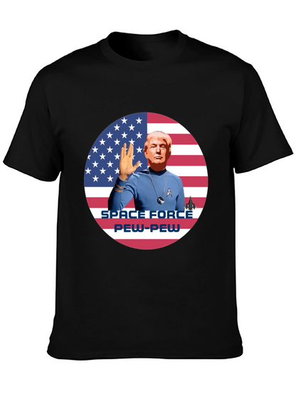 Camiseta Trump Space Force Pew-Pew