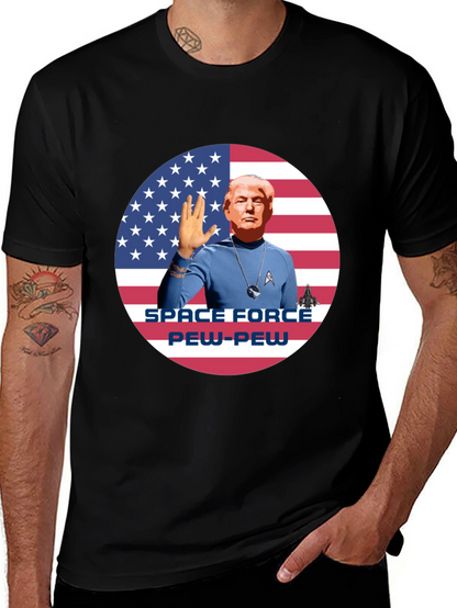 Camiseta Trump Space Force Pew-Pew