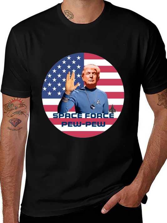 Camiseta Trump Space Force Pew-Pew