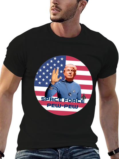 Camiseta Trump Space Force Pew-Pew