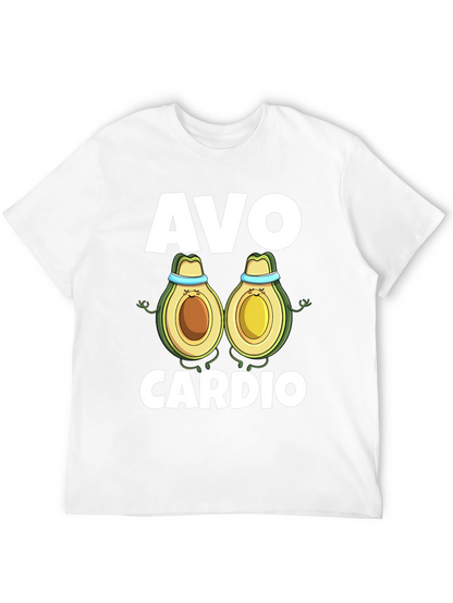 Camiseta Negra Avo Cardio para Ejercicio