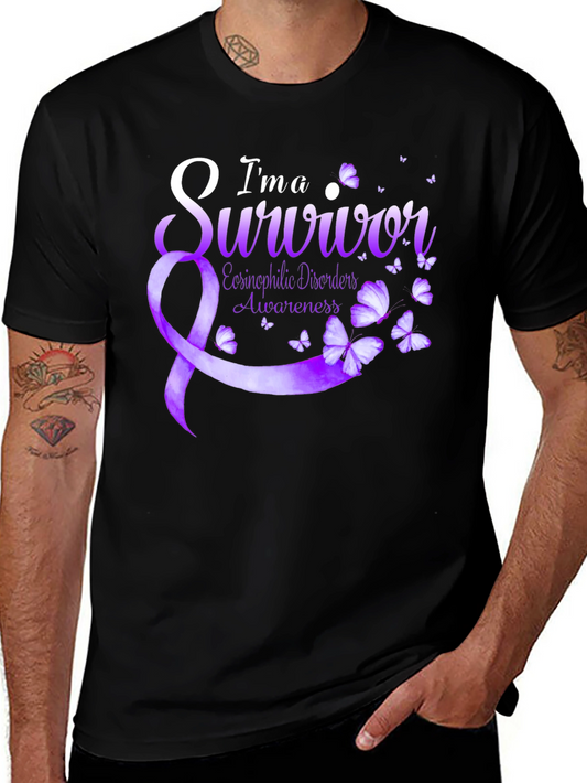 Camiseta Soy un sobreviviente - Conciencia de trastornos eosinofílicos