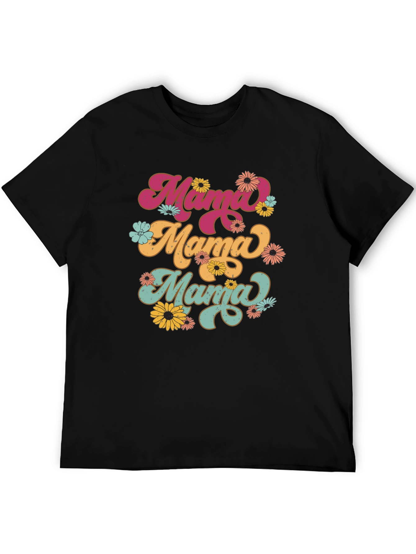 Camiseta Mama Retro Floral