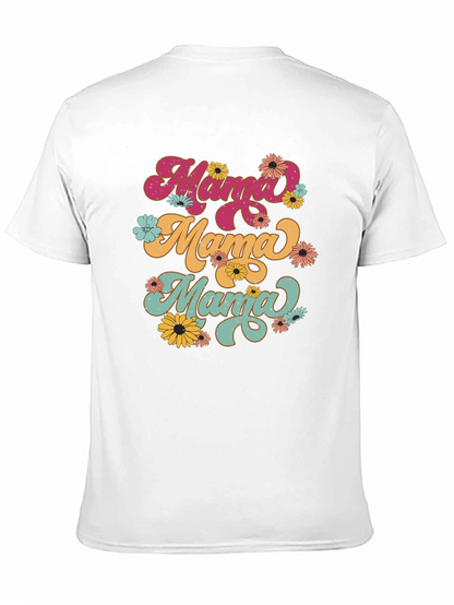 Camiseta Mama Retro Floral