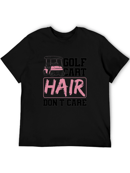 Camiseta Golf Cart Hair Dont Care