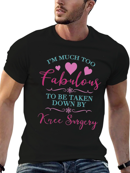 Camiseta Divertida Recuperación Cirugía Rodilla