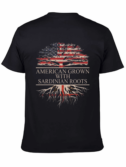 Camiseta Americana con Raíces Sardas