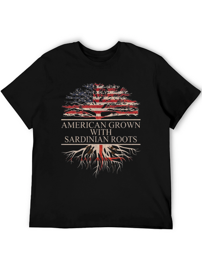 Camiseta Americana con Raíces Sardas