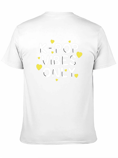 Camiseta Negra K-Pop Vibes Only