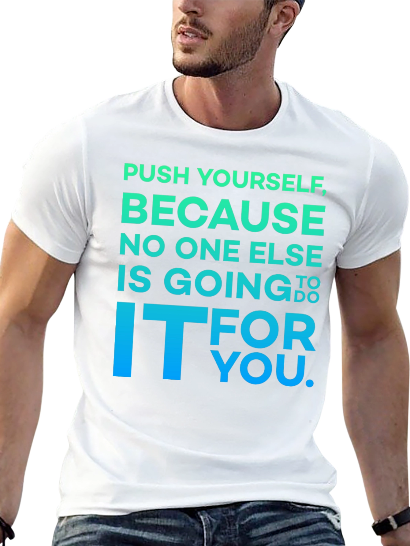 Camiseta Motivacional: ¡Esfuérzate Tú!