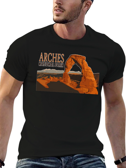 Camiseta Negra Arches National Park