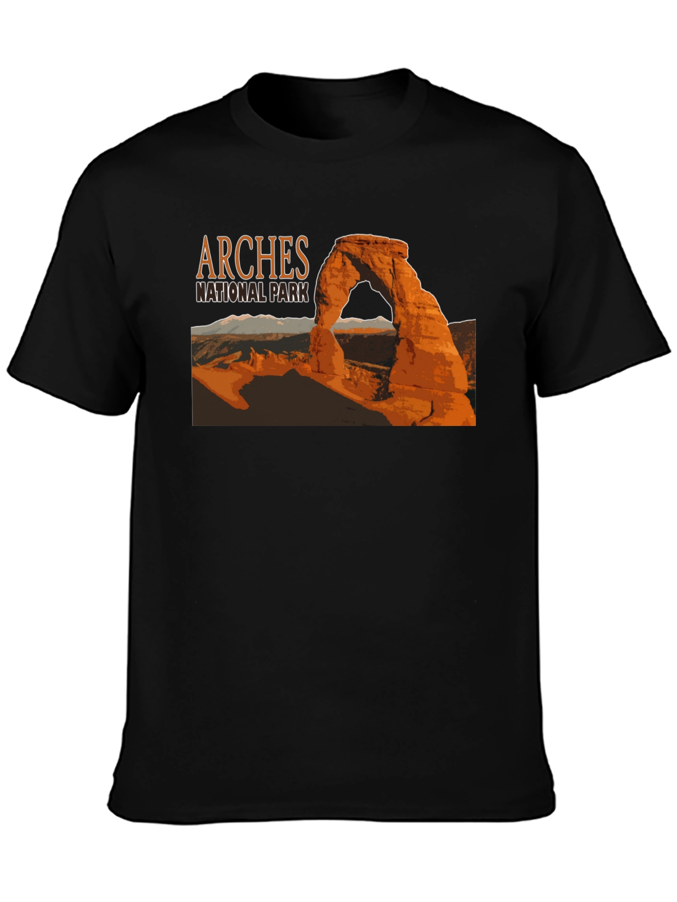Camiseta Negra Arches National Park