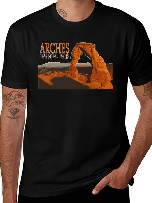 Camiseta Negra Arches National Park