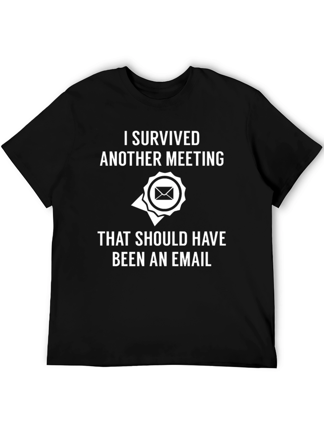 Camiseta divertida: Sobreviví a otra reunión
