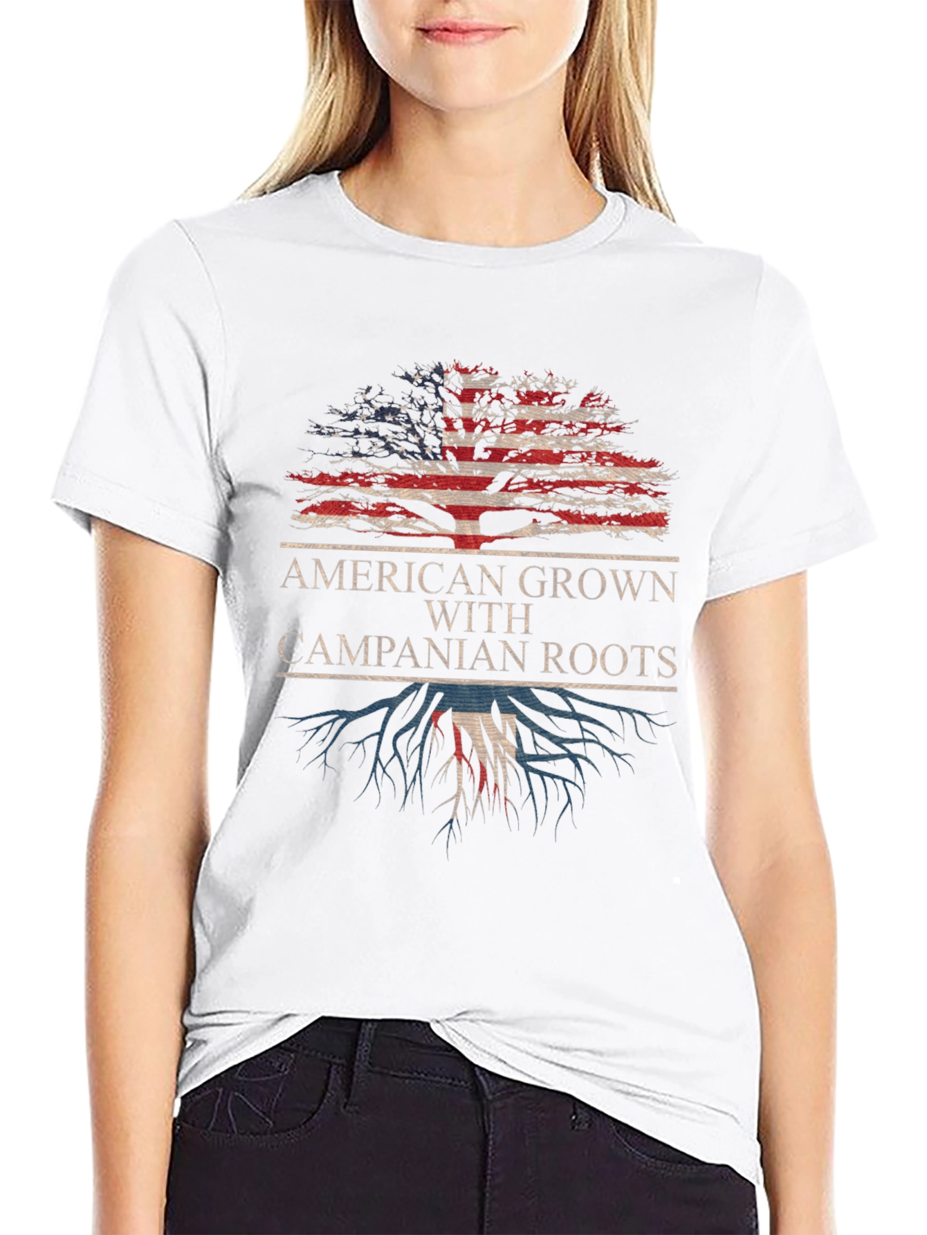 Camiseta Hombre Raíces Americanas/Campanas