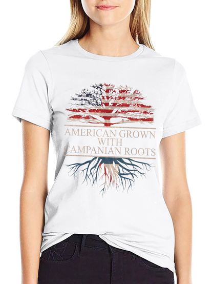 Camiseta Hombre Raíces Americanas/Campanas
