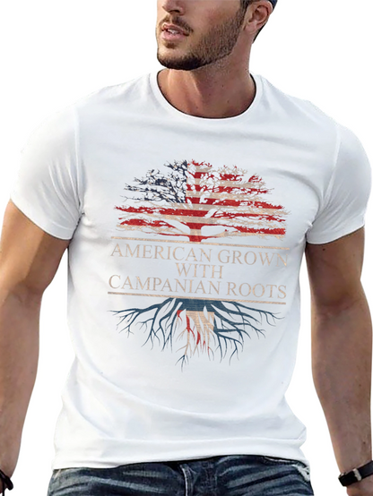 Camiseta Hombre Raíces Americanas/Campanas