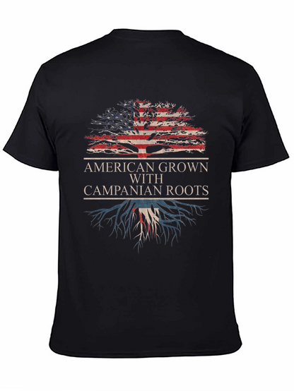 Camiseta Hombre Raíces Americanas/Campanas