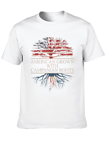Camiseta Hombre Raíces Americanas/Campanas