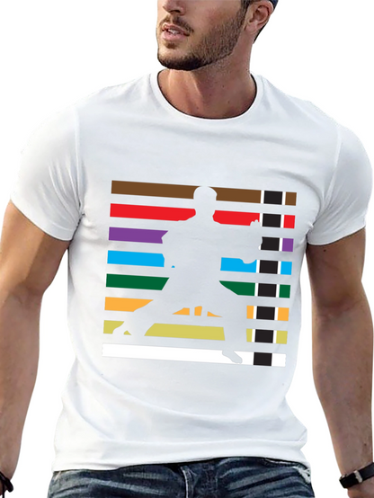 Camiseta Hombre Diseño Karate Cinturones Artes Marciales