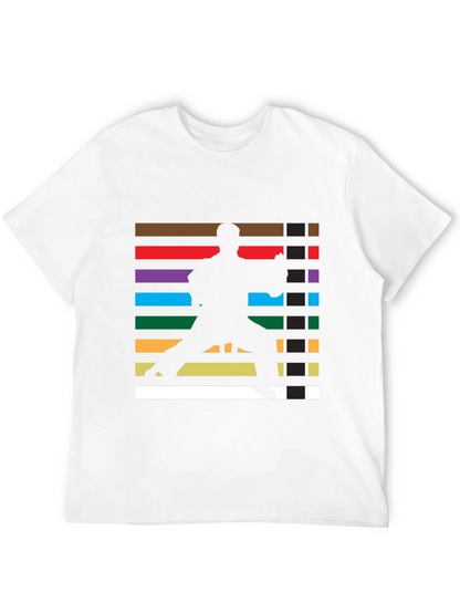 Camiseta Hombre Diseño Karate Cinturones Artes Marciales