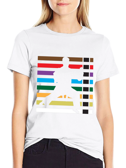 Camiseta Hombre Diseño Karate Cinturones Artes Marciales