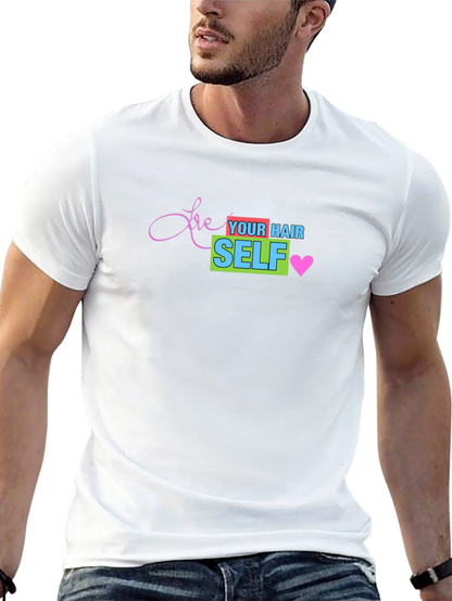 Camiseta Negra Love Your Hair Self