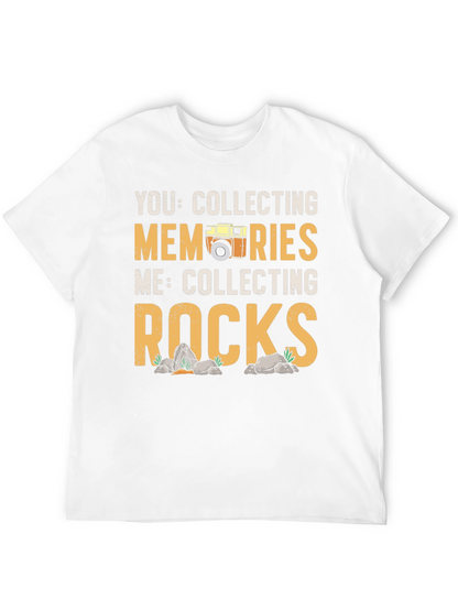 Camiseta Coleccionista: Recuerdos vs. Rocas