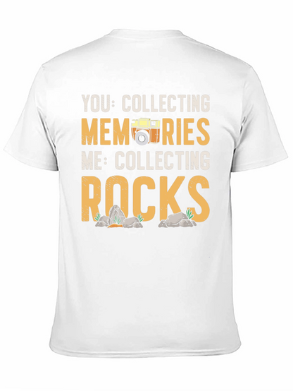 Camiseta Coleccionista: Recuerdos vs. Rocas