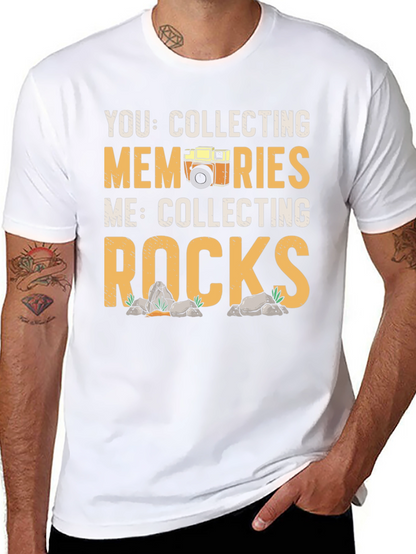 Camiseta Coleccionista: Recuerdos vs. Rocas