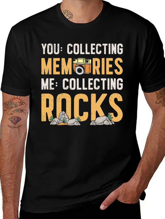 Camiseta Coleccionista: Recuerdos vs. Rocas