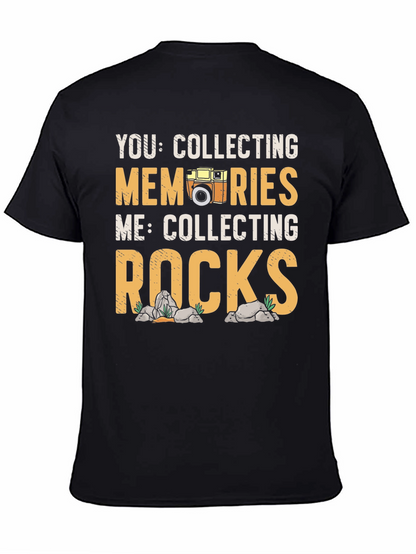 Camiseta Coleccionista: Recuerdos vs. Rocas