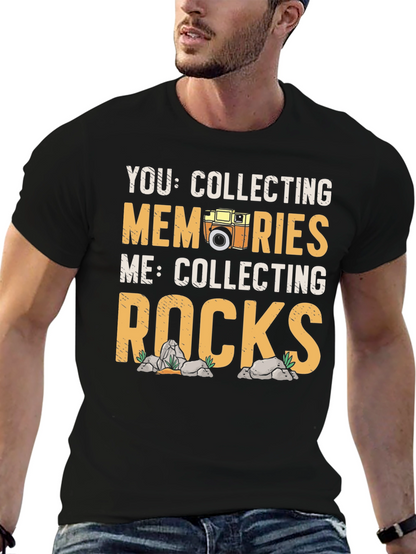 Camiseta Coleccionista: Recuerdos vs. Rocas