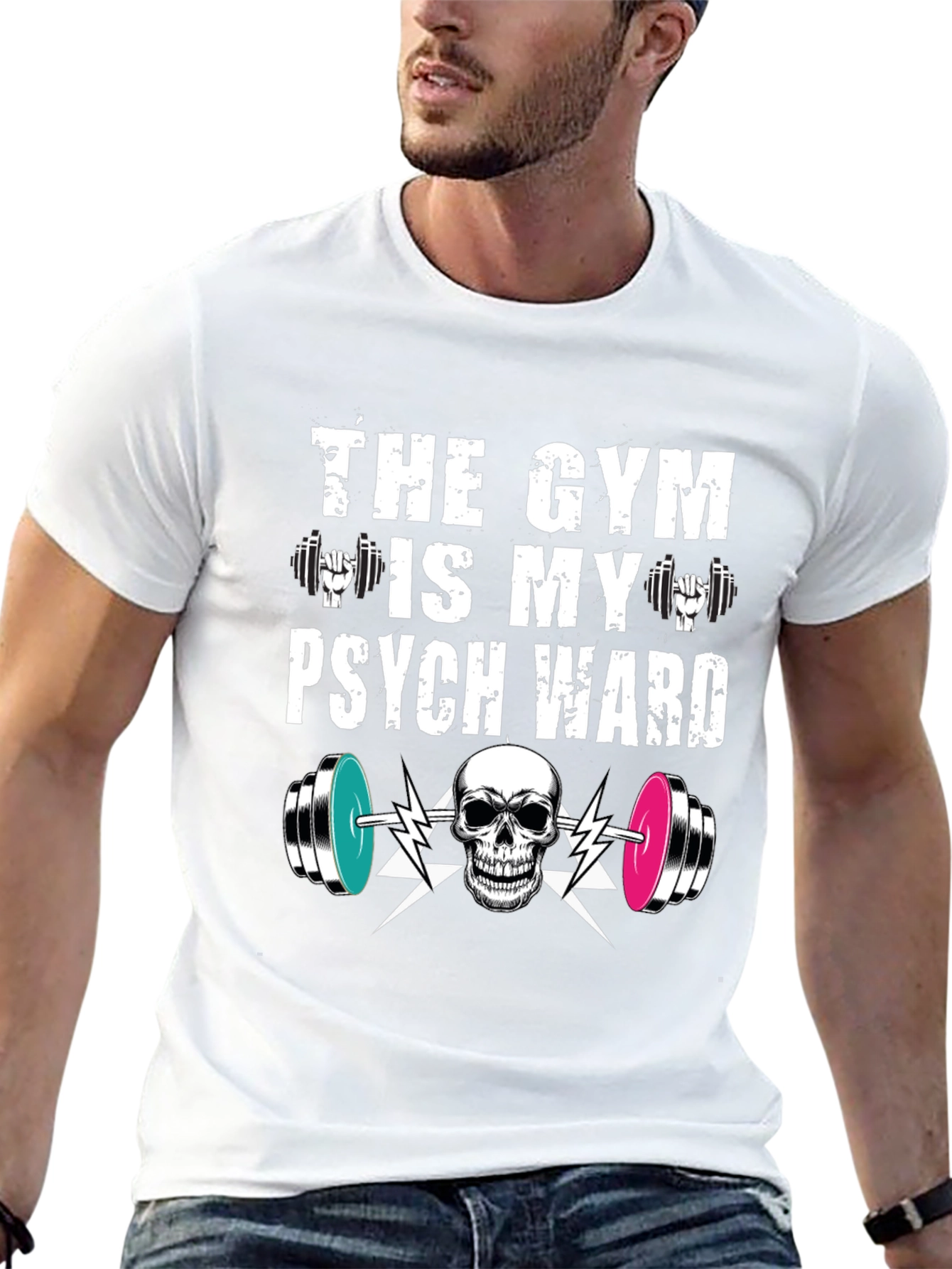 Camiseta Gym is my Psych Ward - Fitness