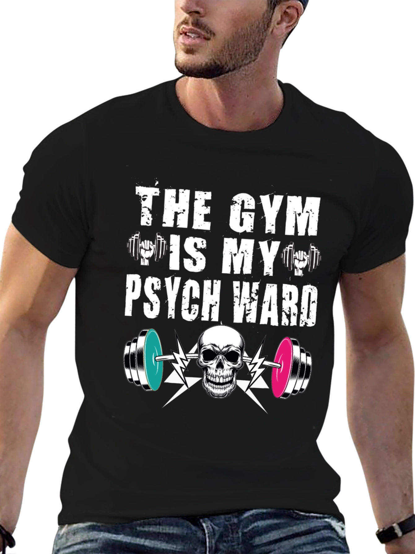 Camiseta Gym is my Psych Ward - Fitness