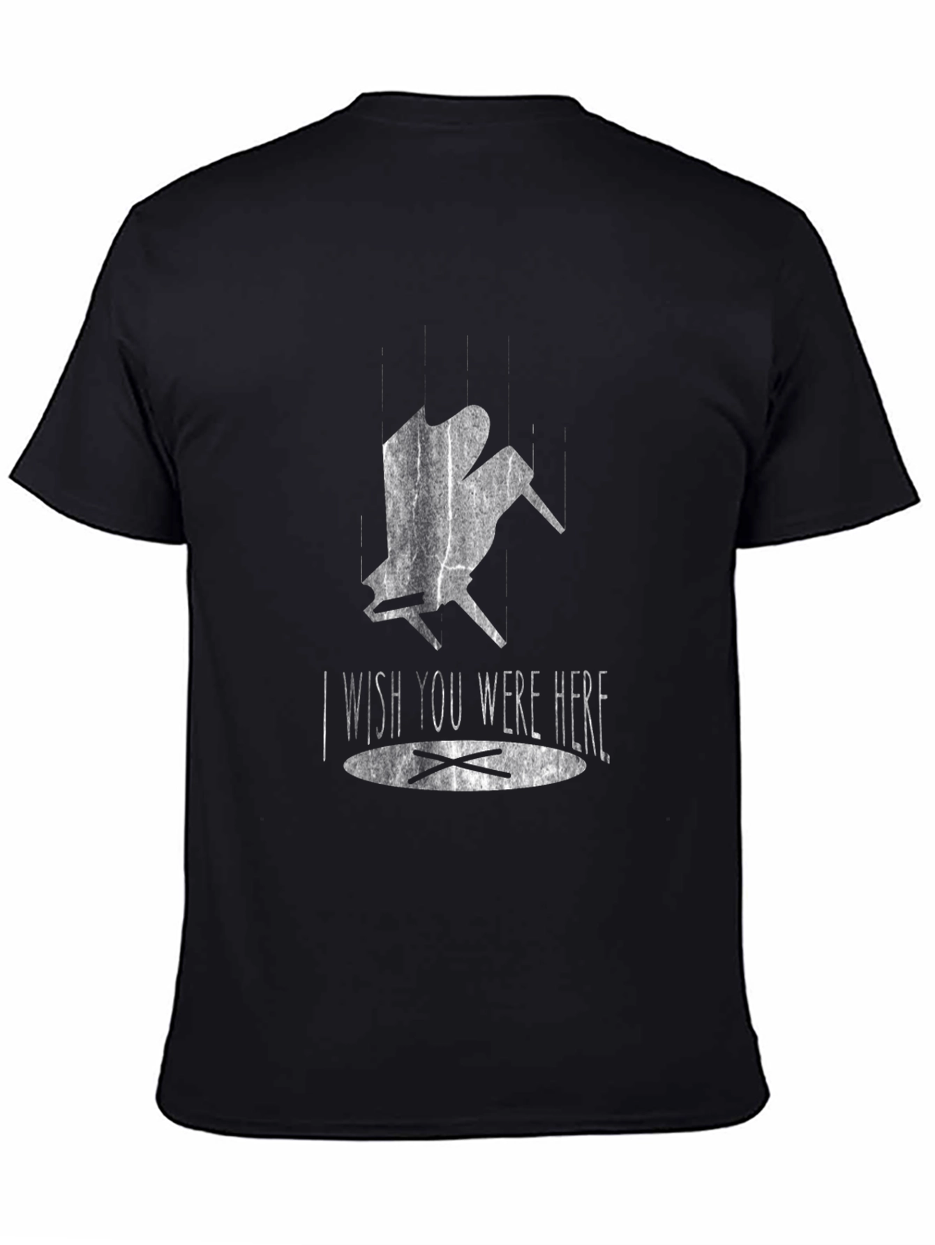 Camiseta Negra I Wish You Were Here