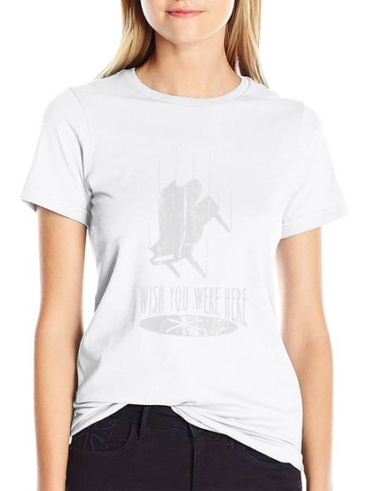 Camiseta Negra I Wish You Were Here