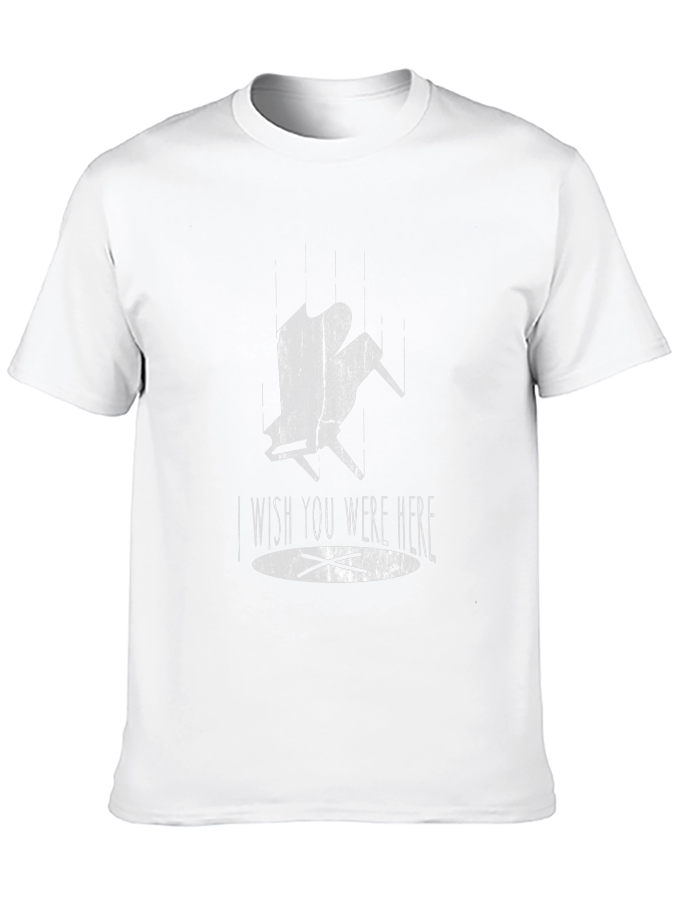 Camiseta Negra I Wish You Were Here