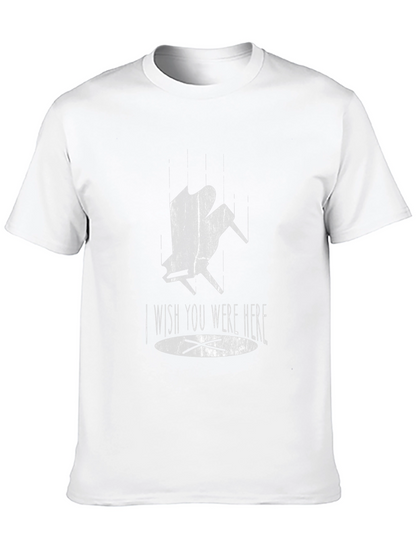 Camiseta Negra I Wish You Were Here