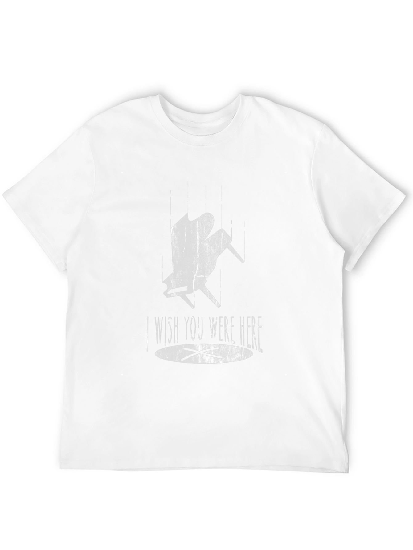 Camiseta Negra I Wish You Were Here
