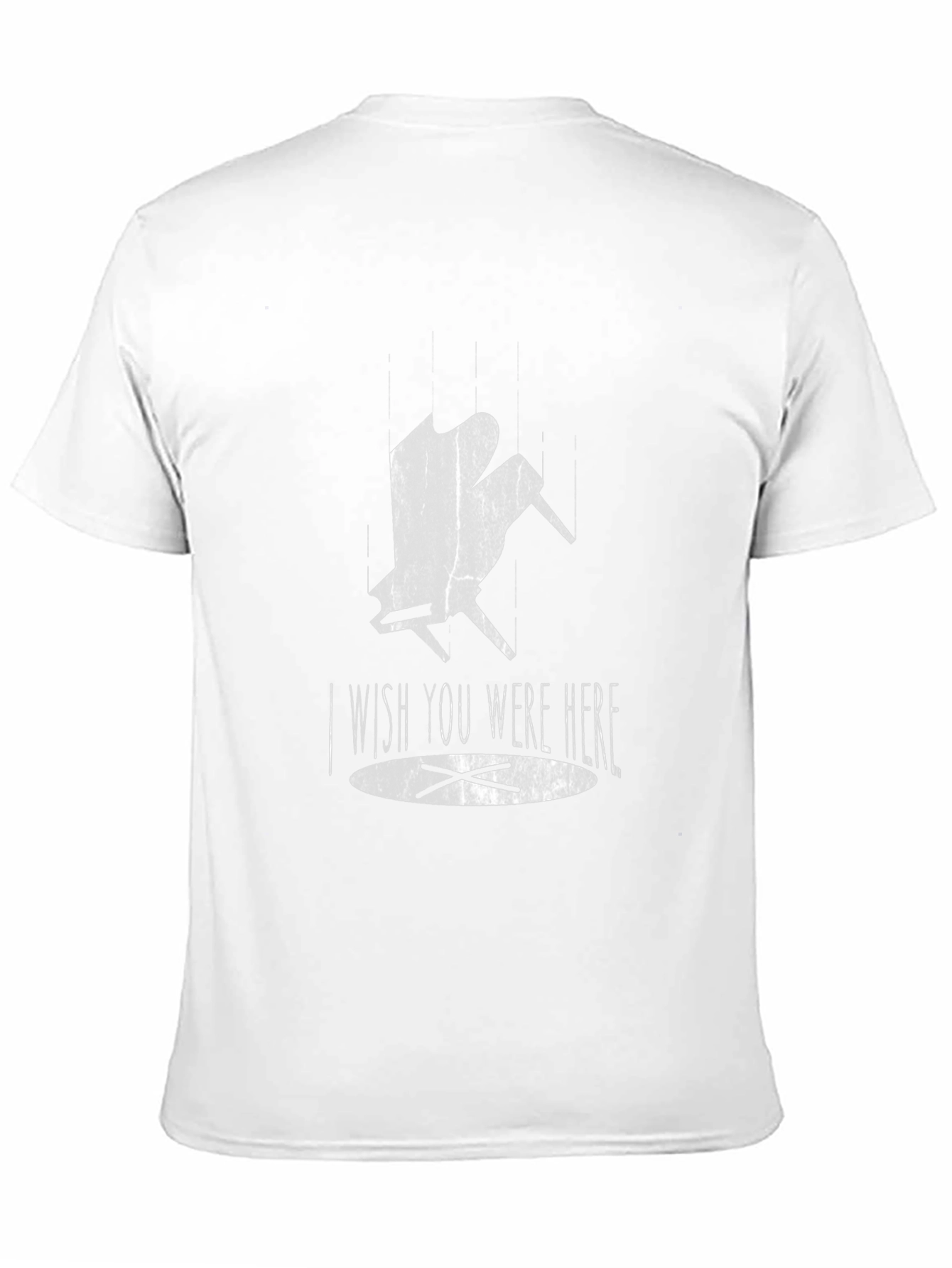 Camiseta Negra I Wish You Were Here