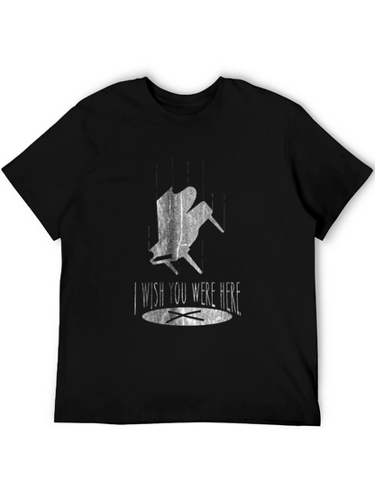 Camiseta Negra I Wish You Were Here