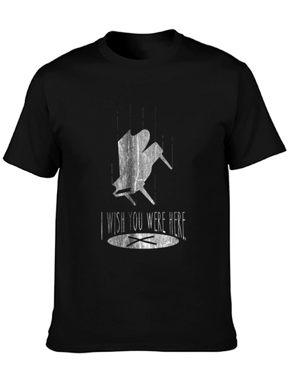 Camiseta Negra I Wish You Were Here