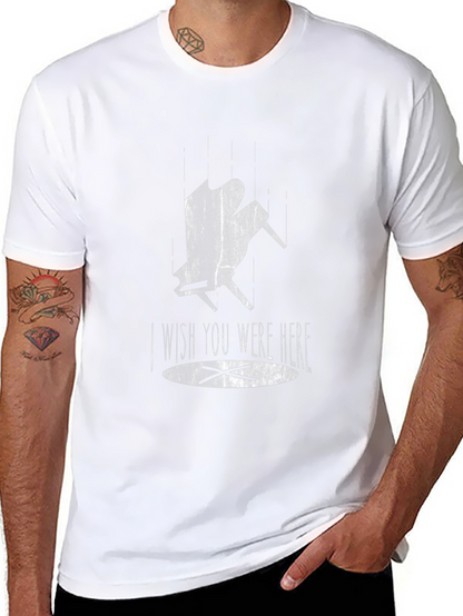 Camiseta Negra I Wish You Were Here
