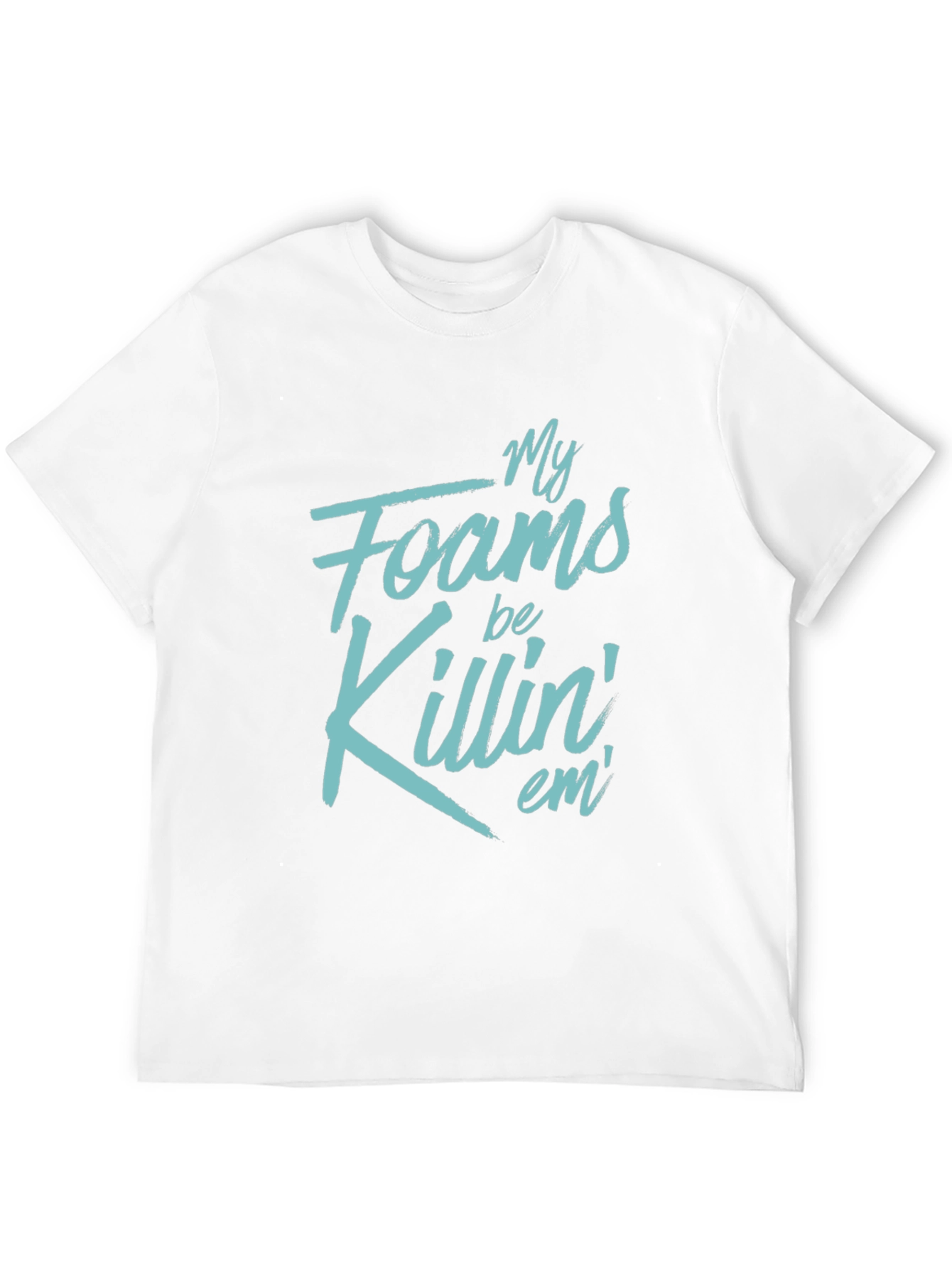 Camiseta Negra: Mis Espumas Están Matando